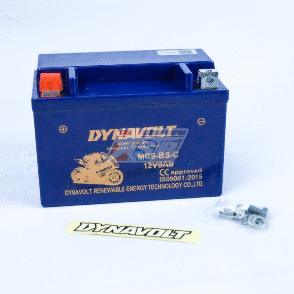 Aki Dynavolt Nano-Gel MG9-BS-C - 9Ah Ninja FI, ZX25R, ER6N, Z800 - Gambar 4