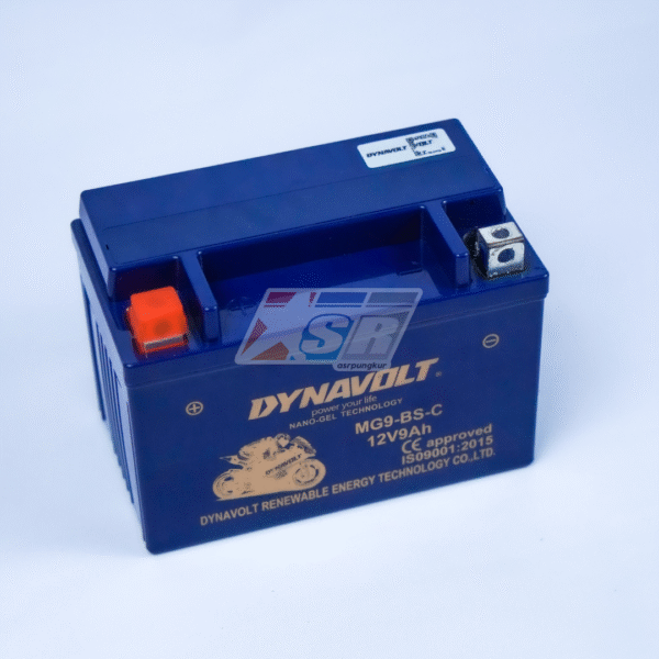 Aki Dynavolt Nano-Gel MG9-BS-C - 9Ah Ninja FI, ZX25R, ER6N, Z800 - Gambar 5
