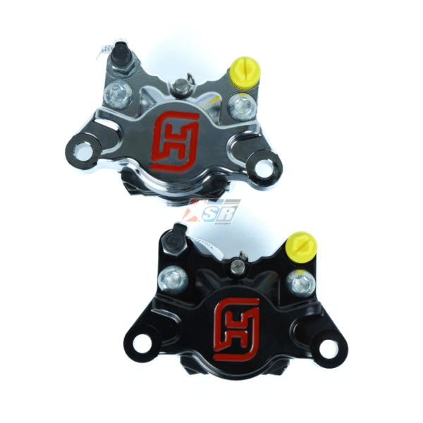 Accossato Kaliper Axial PZ015 84 mm CNC Billet 2p Nickel Plated Original untuk Sepeda Motor CNC Billet Caliper Body 2 Pieces Piston 34mm Alumunium Premium