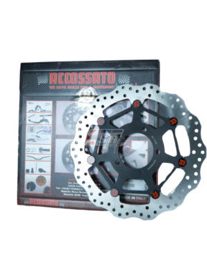 Piringan Cakram Rem Floating Accossato Elite Line Ø298mm Yamaha XMAX / R25 Original