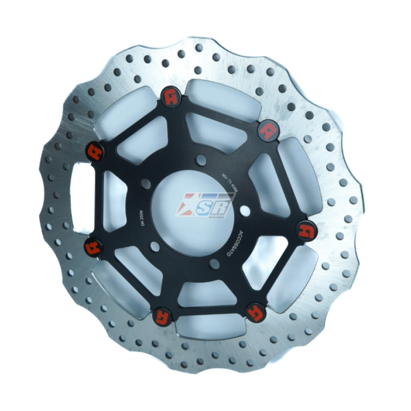 Accossato Piringan Cakram Rem Floating ZX 4 RR Z900 RS Cafe Z 650 Diameter 300mm Tebal 4mm untuk Kawasaki Z900 RS Ninja 650 New Z650 New Elite Line - Gambar 5