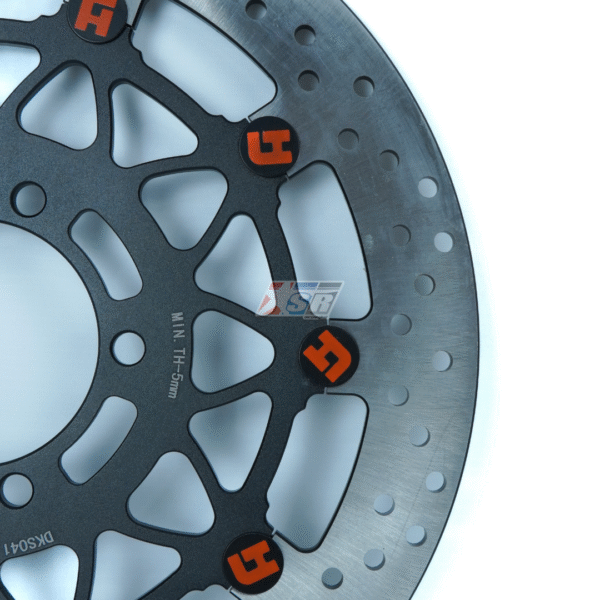 Accossato Piringan Cakram Rem Floating DKS041 Kawasaki ZX10R ZX10RR Z 1000 Z 800 ZX636 - Gambar 3