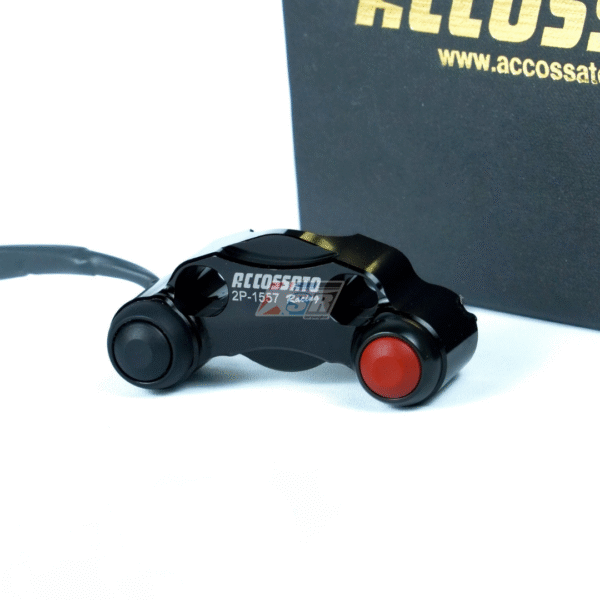 Accossato Racing Switch Panel 2 button Saklar switch - Gambar 3