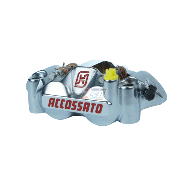 Kaliper Accossato MonoBlok PZ004 Chrome Sandblasted CNC Billet Kanan Caliper Accosato 108mm