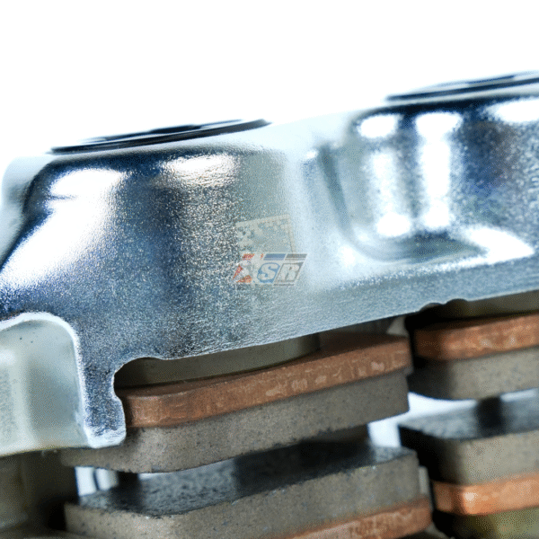 Kaliper Accossato MonoBlok PZ004 Chrome Sandblasted CNC Billet Kanan Caliper Accosato 108mm - Gambar 3