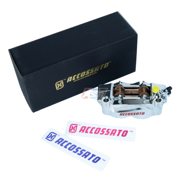 Kaliper Rem Radial Accossato PZ012 Kanan 108mm (Chrome CNC Billet) - Gambar 5
