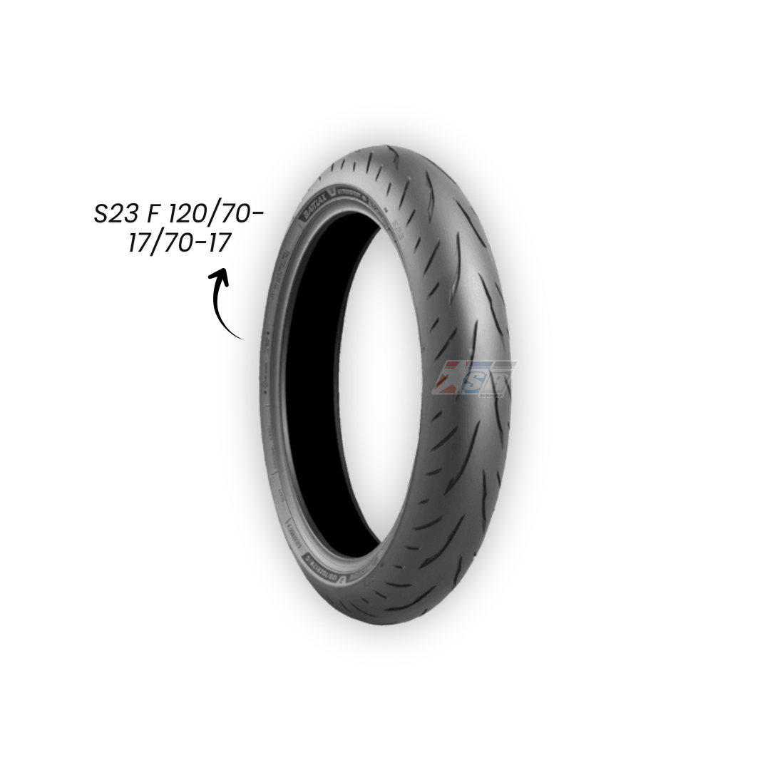 Bridgestone Ban Motor Battlax Sport S22 & S23 Ninja RR Made in Japan Motorcycle - Gambar 3