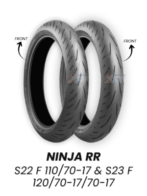 Bridgestone Ban Motor Battlax Sport S22 & S23 Ninja RR Made in Japan Motorcycle