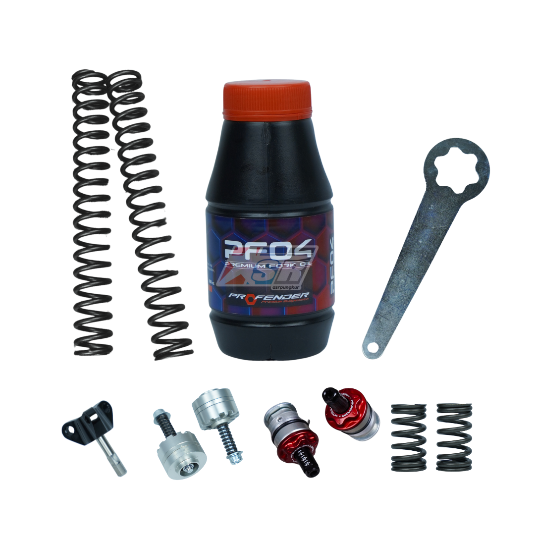 Front Fork Lowering Kit 35mm PROFENDER Honda Forza 250 Original