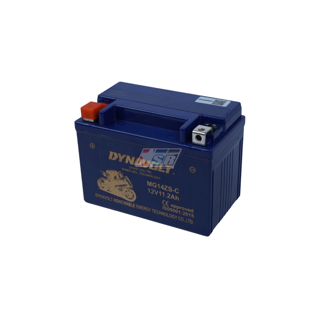 Aki Dynavolt Nano-Gel MG14ZS-C - 11.2Ah - Gambar 3