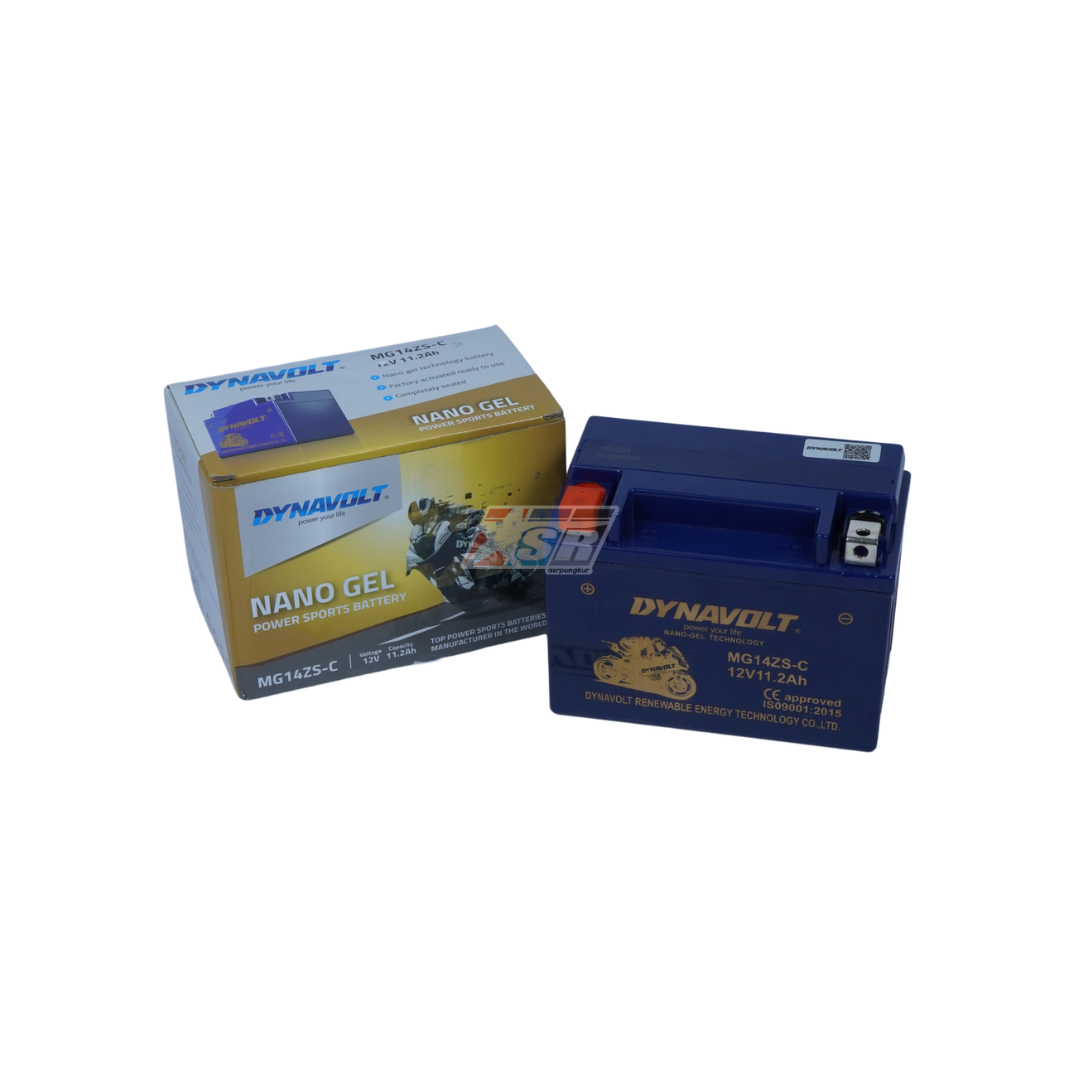 Aki Dynavolt Nano-Gel MG14ZS-C - 11.2Ah