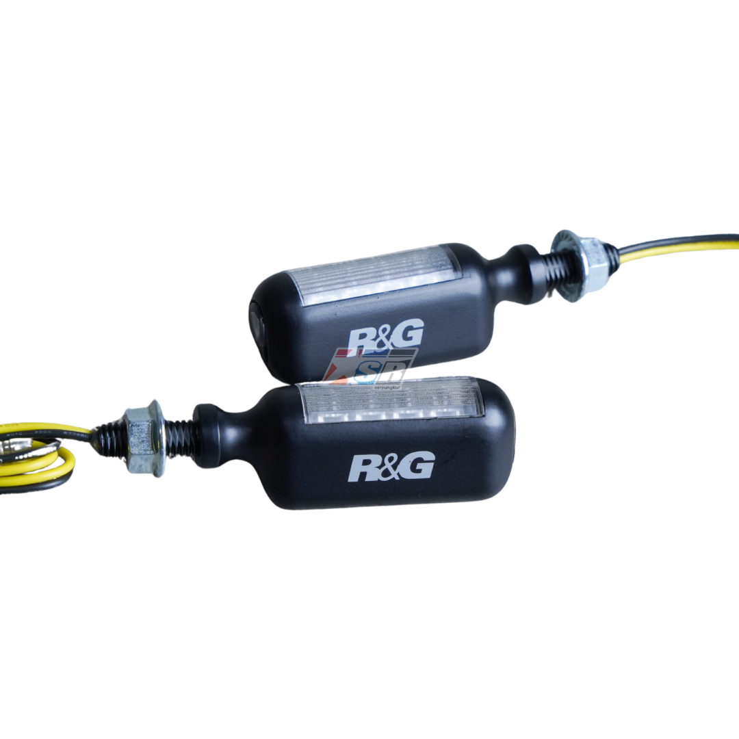 Sein LED Merk R&G Aero Indicator (Black) Universal Semua Motor - Gambar 5