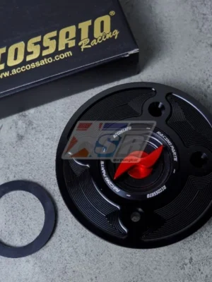 Tutup Tangki Fuel Cap Accossato Yamaha MT 07.MT09.MT10.MT25.R25.R6 CNC Billet